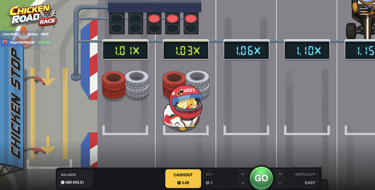 Chicken Road Race Slot Chicken Road Race Slot — racing variant of the crash game